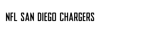 NFL Chargers 2007